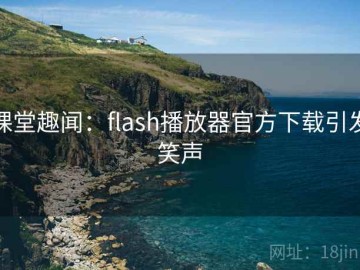 课堂趣闻：flash播放器官方下载引发笑声