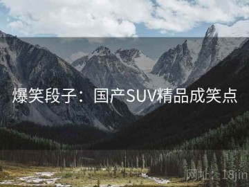 爆笑段子：国产SUV精品成笑点