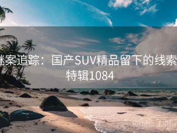 谜案追踪：国产SUV精品留下的线索 · 特辑1084