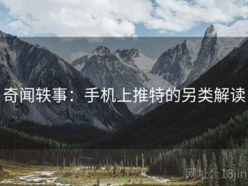 奇闻轶事：手机上推特的另类解读