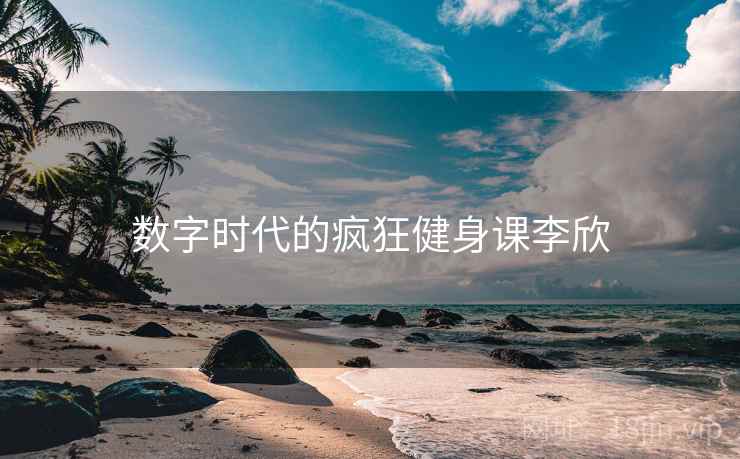数字时代的疯狂健身课李欣