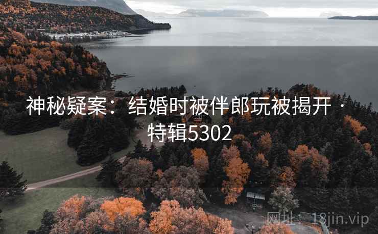 神秘疑案：结婚时被伴郎玩被揭开 · 特辑5302